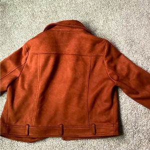 Forever21 suede Moto woman’s jacket